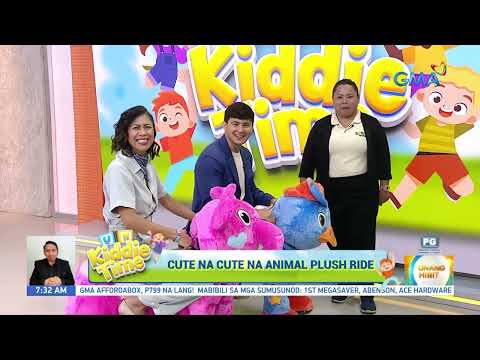 UH Kiddie Time— Animal plush ride Unang Hirit