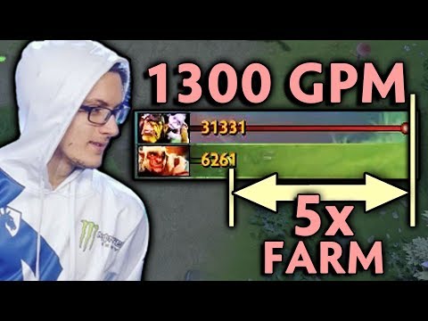 Miracle 5x NET WORTH of enemy carry — 1300 GPM