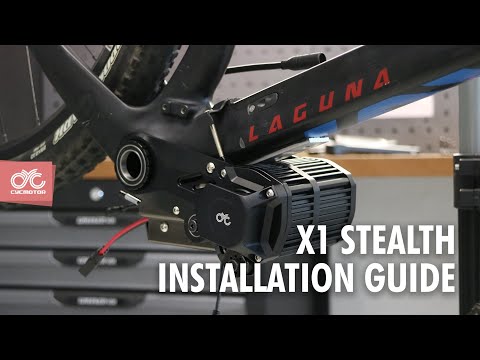 How to build your own E-MTB with CYC X1 Stealth (Torque sensing 1500W mid drive system)