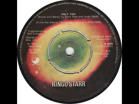 UK New Entry 1974 (268) Ringo Starr - Only You