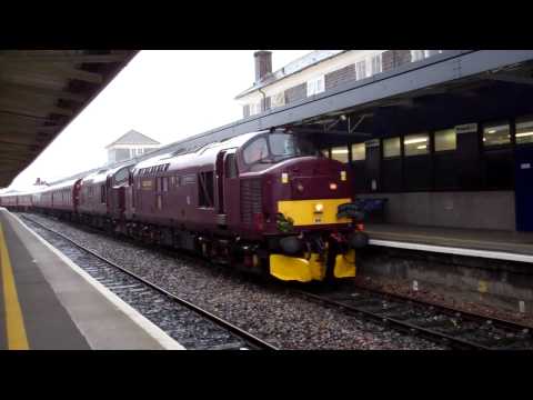 The Kernow Explorer | 37516 and 37676 | Totnes and Plymouth | 23/6/2012