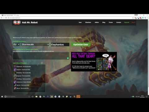 HOW TO CHECK IF GEAR IS AN UPGRADE IN LEGION | AskMrRobot