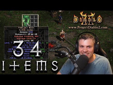 Project Diablo 2 community corruption video - Templars Might, Stone of Jordan and more!!!