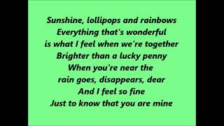 Lesley Gore - Sunshine, Lollipops And Rainbows (Lyrics)