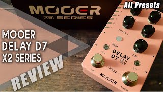 Video thumbnail for MOOER Delay D7 X2 Series || All Presets | VIDEO REVIEW [NO TALK] by Perry Frank