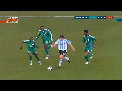 Messi Masterclass vs Nigeria (U-20 World Cup Final) 2005 English Commentary