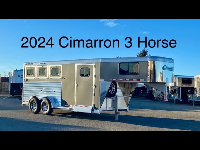 Preview image of 2024 Cimarron Norstar 3 Horse Gooseneck youtube video