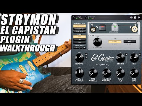 STRYMON El Capistan dTape Echo Plugin // Walkthrough [NO TALK / ONLY TONES]