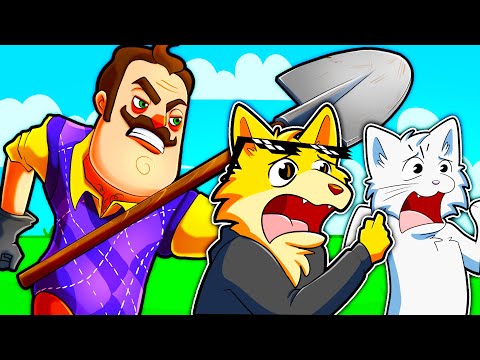 HELLO NEIGHBOR MA SU GMOD È ILLEGALE CON DRCAT! SCONFIGGIAMO IL VICINO E DIAMO FUOCO ALLA CASA!