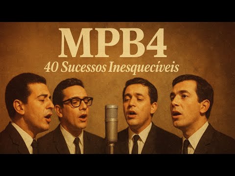 MPB4 – 40 Sucessos Inesquecíveis | Clássicos da Música Popular Brasileira