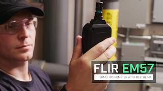 FLIR EM57 Thermo-Hygrometer | HVAC, Humidity & Moisture Testing #FLIR #HVAC #Met