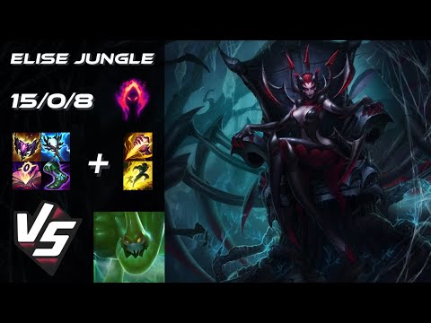 JUNGLE Elise vs Zac - EU Challenger Patch 14.23