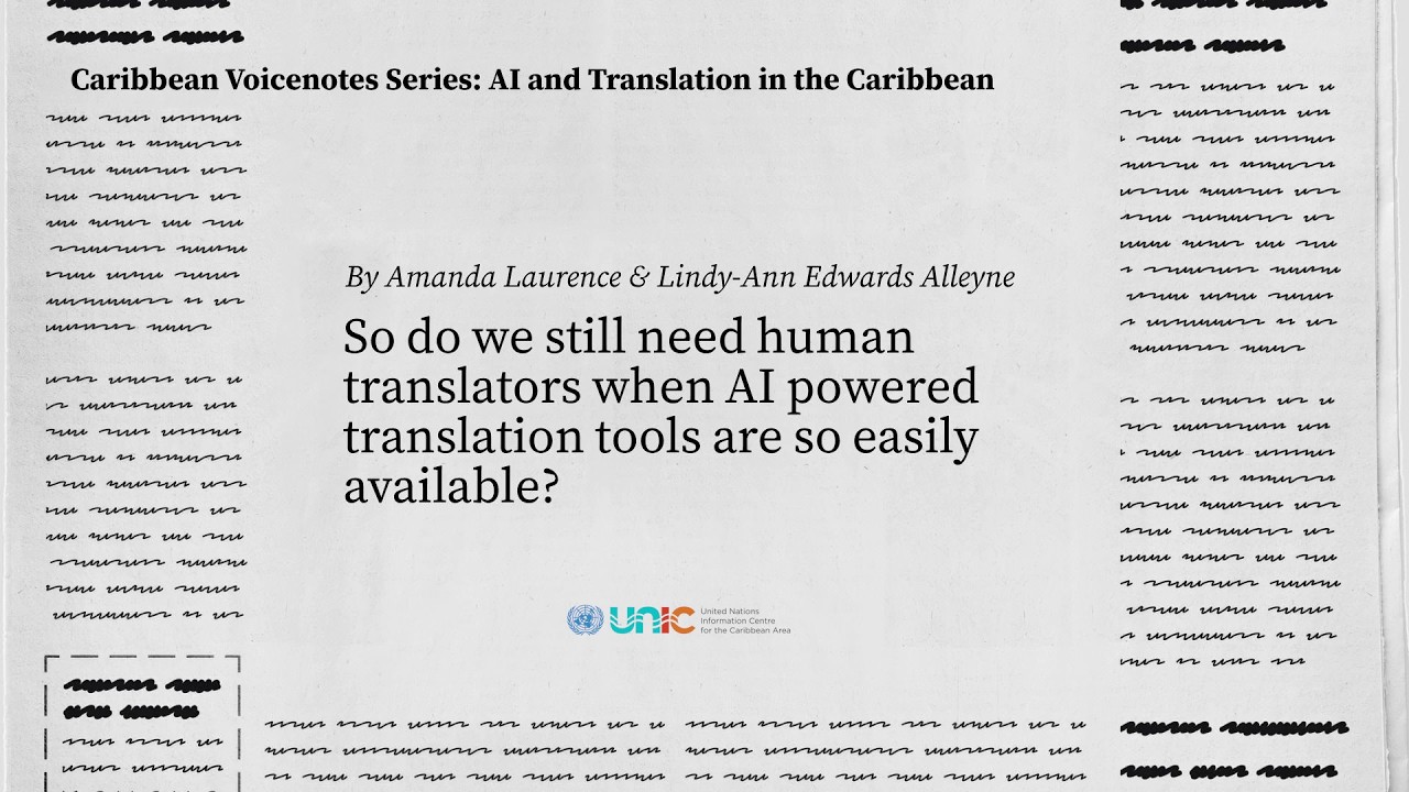 Caribbean Voicenotes Series Spotlights AI and Translation in the Caribbean 🎙️ 🎧