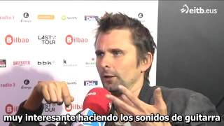 Entrevista Matt Bellamy (Muse) SUBTITULADA ESPAÑOL (BBK Live 2015)