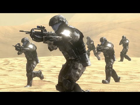 HALO 3 NPC Wars #5 (UNSC vs Covenant)