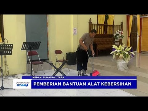 POLSEK MEDAN TUNTUNGAN GELAR BAKSOS DI GEREJA GKPI IMMANUEL SIMALINGKAR