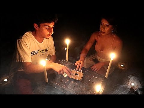 I Played the Cryptique Ouija Board found in the SECRET SAFE and this happened.. Video