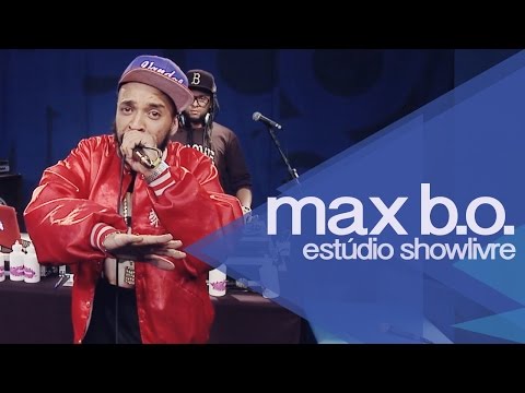 Álbum "FumaSom Vol. 1", gravações e salve dos fãs - Max B.O no Estúdio Showlivre 2015