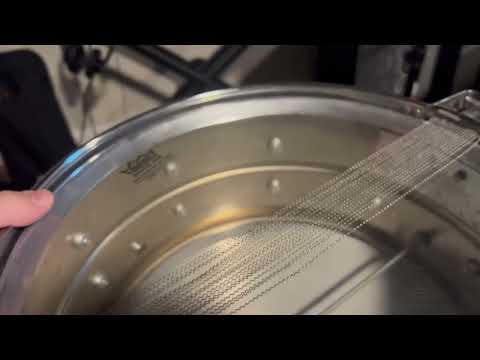Ludwig No. 411 Super-Sensitive 6.5x14" 10-Lug Aluminum Snare Drum with Keystone Badge 1963 - 1969 - Chrome-Plated image 2