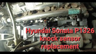 2016 Hyundai sonata P1326 knock sensor performance
