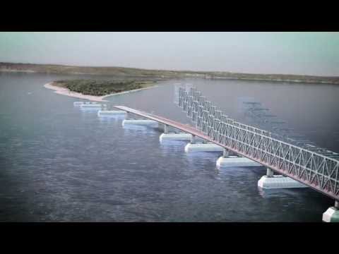 Видео презентация моста через Керченский