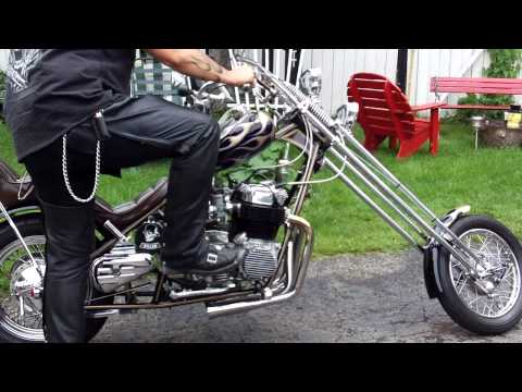 honda cb750 chopper