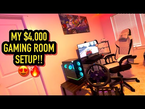 My $4k Gaming Room Setup is COMPLETE! 🤩🔥🎮