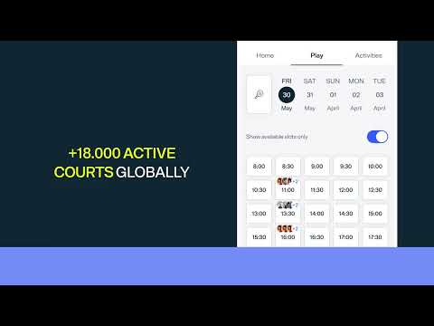 Playtomic - Padel & pickleball Video