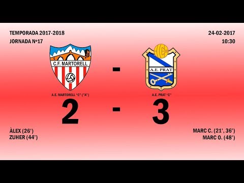 RESUM A.E MARTORELL "C" ("A") - A.E. PRAT "C"