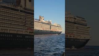 Eurodam Departs Port Everglades #shorts #cruiseship #hollandamerica