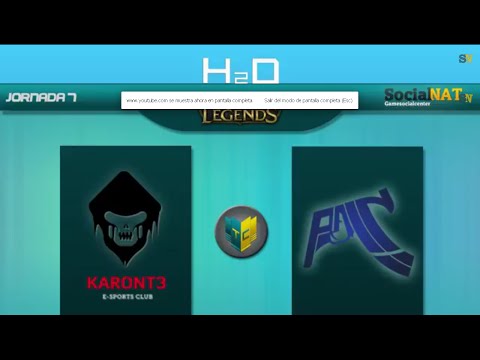 Pain Gaming VS Karont3: 7 Jornada SocialNAT Pro League 2014 League of legends