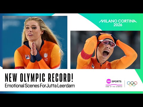 Jake Paul's Fiancee Jutta Leerdam BREAKS Speed Skating OLYMPIC RECORD 🤯 | Winter Olympics 2026