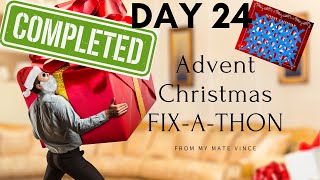 My Mate Vince Advent Christmas REPAIR Challenge - Day 24 Final One