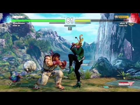 【STREET FIGHTER 5/V】Daigo Umehara (RYU) VS ukyo_Q(KARIN) 1080p