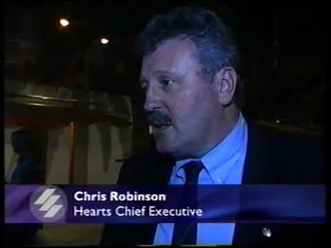 Mallorca v Hearts Goalposts Fiasco BBC News Clip 1998