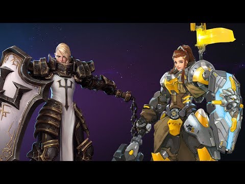 Overwatch BRIGITTE  -  Skin de JOHANNA Heroes of the Storm