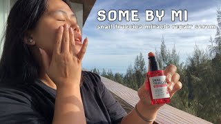 Download lagu [REVIEW] SNAIL TRUECICA MIRACLE REPAIR SERUM SOME BY MI | Leonita Wenny mp3