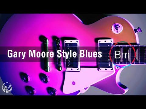 Gary Moore Style Blues Backing Track in B Minor