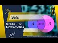 SETS - Grade 10 - Mathematics - National Curriculum | English Medium