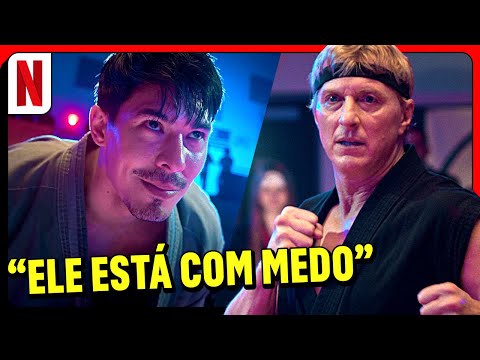 LUTA DE SENSEIS 🔥 Johnny Lawrence x Sensei Wolf | Cobra Kai | Netflix Brasil