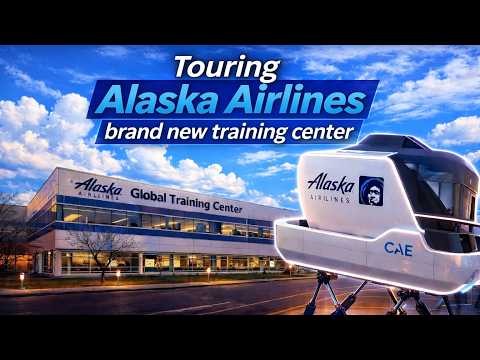 Touring Alaska Airlines' Global Training Center!
