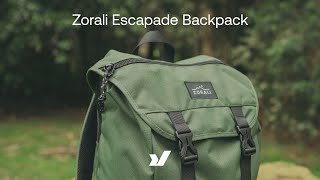 A Modern Daypack With An Old School Rucksack Aesthetic - The Zorali Escapade Backpack