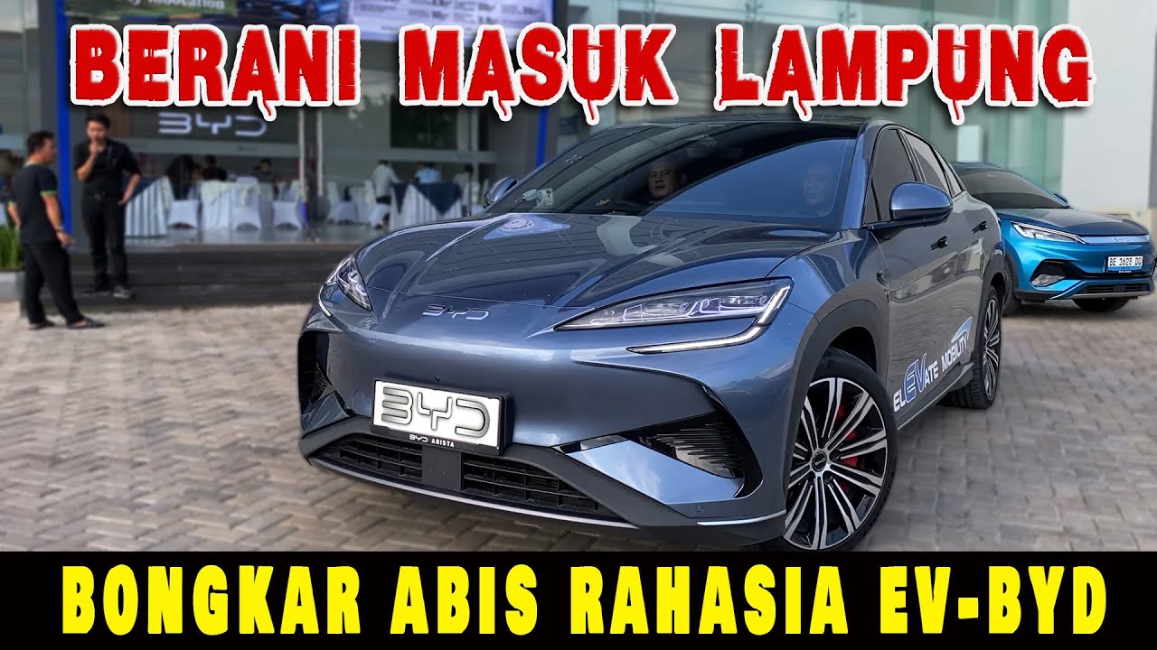 BYD Resmi Hadir di Lampung, Perkuat Infrastruktur Mobil Listrik di Pulau Sumatera