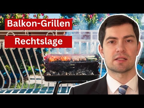 Grillen auf dem Balkon: Was ist erlaubt?