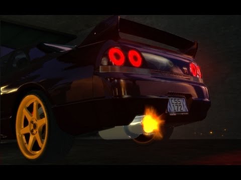 GTA 4 - Drifting To The Car Wash - Nissan Skyline R33
