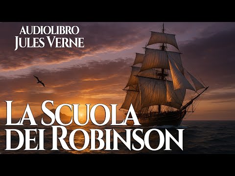 Audiolibro La Scuola dei Robinson – Jules Verne | Avventura Selvaggia in Italiano (Integrale)