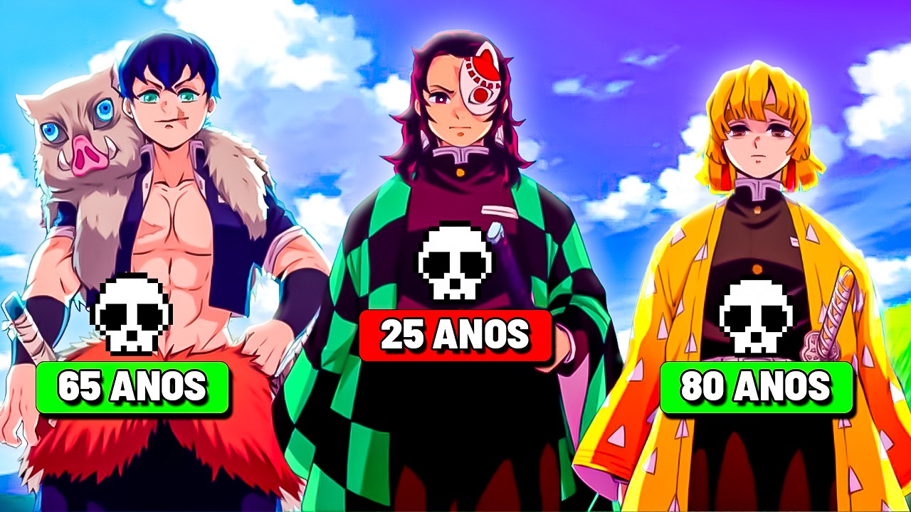 ENTENDA COMO FOI O FINAL DOS PERSONAGENS DE DEMON SLAYER [Kimetsu no Yaiba]