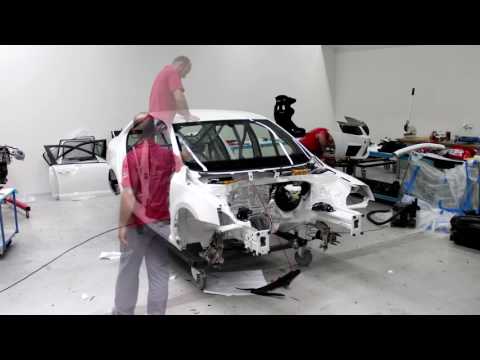 Škoda Octavia Cup - making of - time lapse video