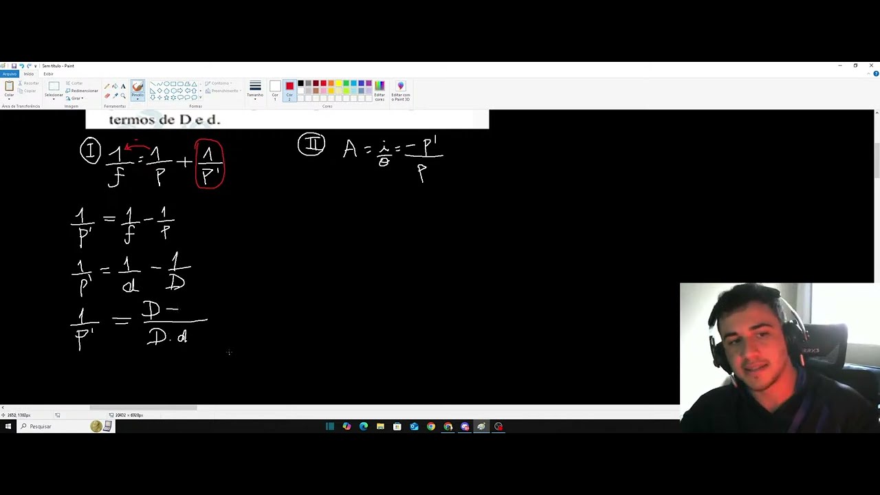 2º FASE - FÍSICA - QUESTÃO DO TELESCÓPIO JAMES WEBB - PARTE 1