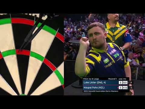 Next Haupai Puha's Decider Leg in the World Series of Darts - Australian Darts Masters 2025